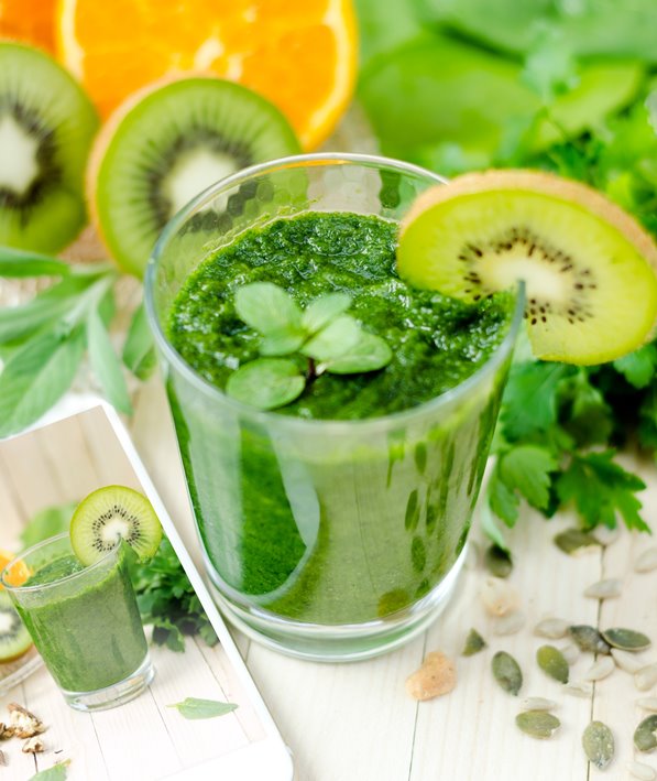 Saft mit Kiwi
